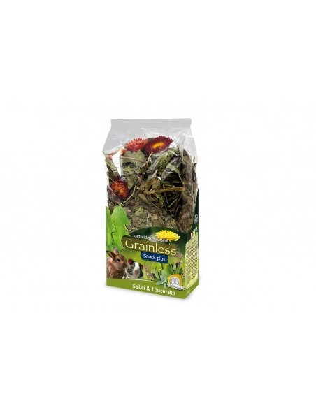 Grainless DROGI ODDECHOWE szałwia & mlecz 100g, JR Farm Grainless DROGI ODDECHOWE szałwia & mlecz 100g, JR Farm