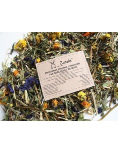MIESZANKA ZIOŁOWA Z KWIATAMI 50G, Zuzala