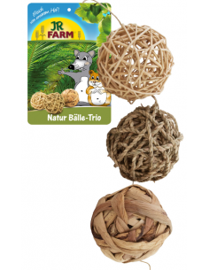 Piłki naturalne 3 sztuki, JR Farm