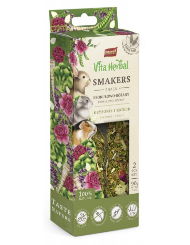 Smakers brokułowo-różany 90g Vita Herbal, Vitapol [zvp-4343]