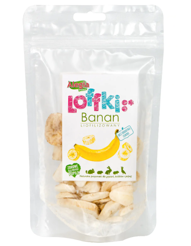 Loffki banan liofilizowany 30g, Alegia