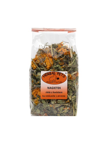 Nagietek ziele z kwiatem 70g, Herbal Pets