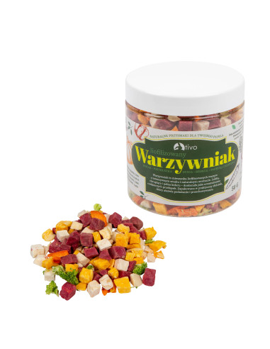 Warzywniak liofilizowany 50g, Tivo