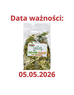 Krótka data - Zielone ziółka dla królika 100g, Alegia