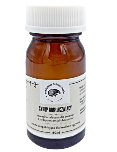 Syrop odkłaczający 40 ml, Dr Ziętek