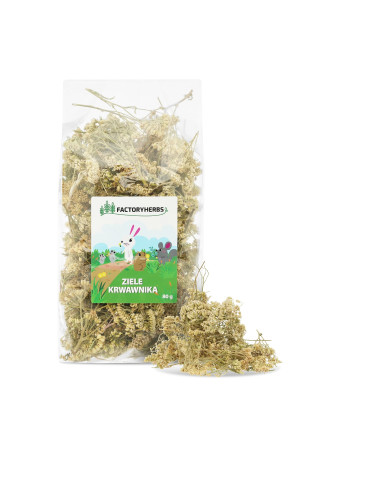Ziele krwawnika 80g, FactoryHerbs