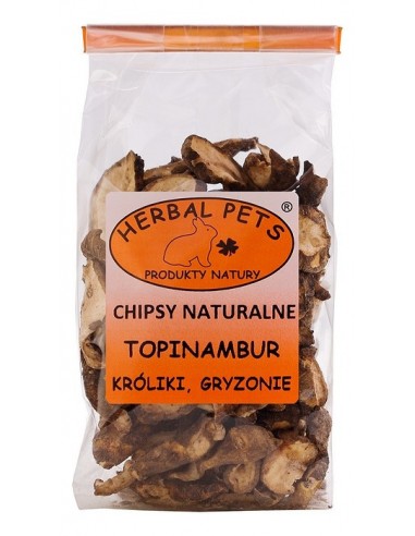 Chipsy naturalne Topinambur 75g, Herbal Pets