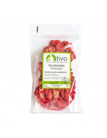 TRUSKAWKA LIOFILIZOWANA 20g, TIVO