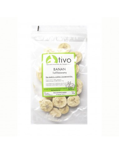 Banan lioflizowany 30g, TiVo