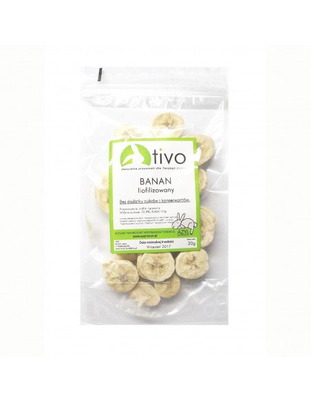 Banan lioflizowany 30g, TiVo